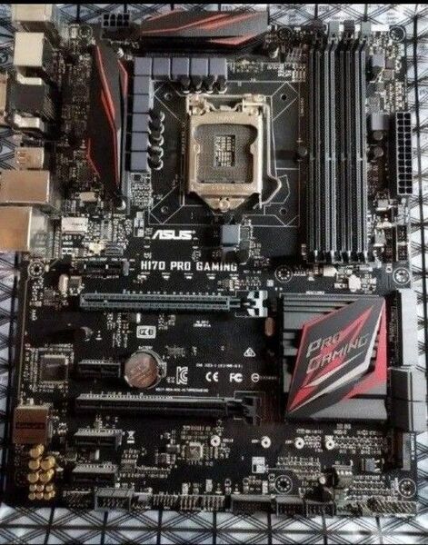 ASUS H170 PRO GAMING 中古品 ATX マザーボード IO バックパネル付き