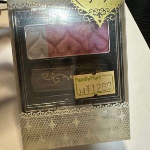 ファミリーマート限定 CHEEK COLOR チーク ピンク/ホワイト 未使用