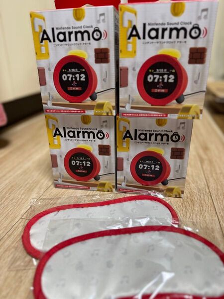 ニンテンドーサウンドクロック Alarmo アラーモ 4個セット 任天堂 Nintendo Sound Clock新品未開封