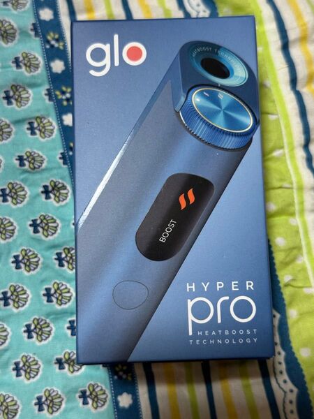 glo(グロー) ハイパー プロ HYPER pro ラピス・ブルー 加熱式タバコ 電子タバコ ディスプレイ搭載 新品未開封