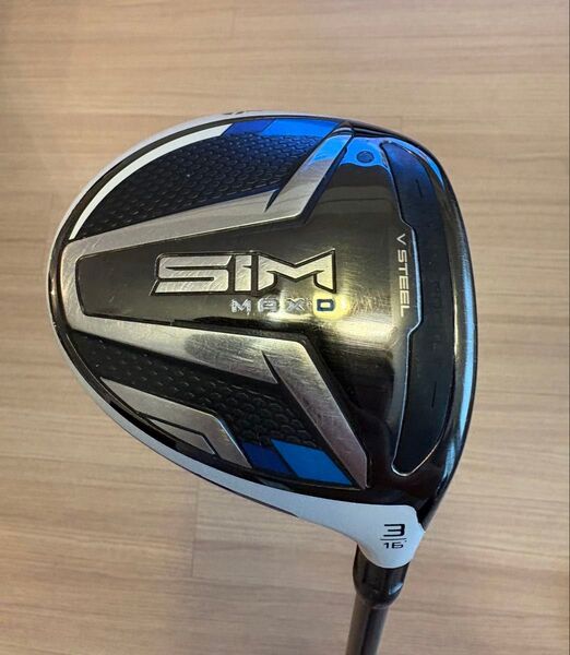 テーラーメイド シム フェアウェイウッド MAX SIM MAX-D 3W(16°)フレックスS TENSEI TM50