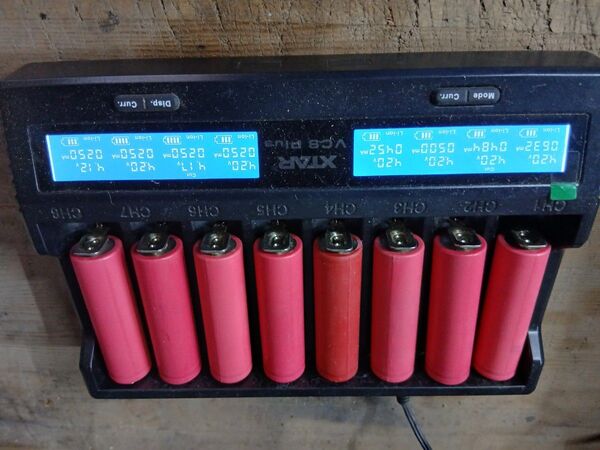 ③す 18650リチウムイオン電池