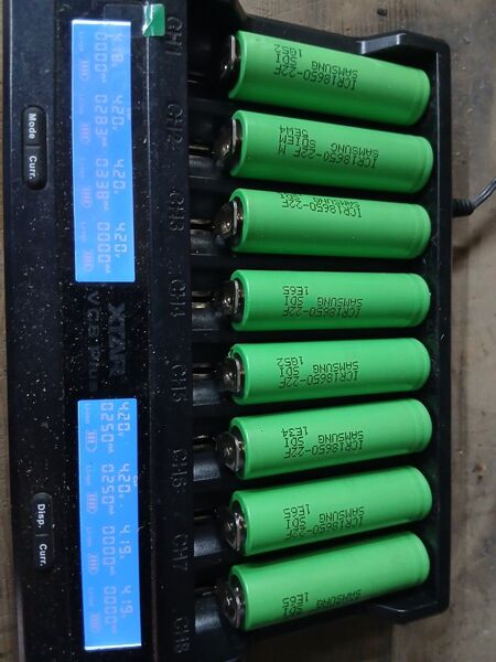 ③も 18650リチウムイオン電池