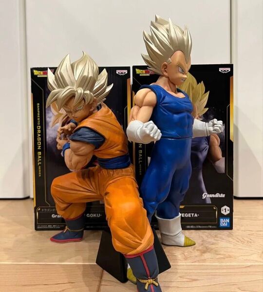 ドラゴンボールフィギュア グランディスタ 孫悟空 ベジータ