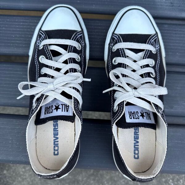 CONVERSE オールスター 黒 24.5cm