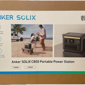安心保証 ANKER Solix C800 Portable Power Station ポータブル電源 購入証明付