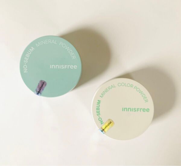イニスフリー ノーセバム ミネラルパウダー・5g/②個セット innisfree