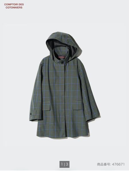 【新品未使用】ブロックテックコート/コントワーデコトニエ