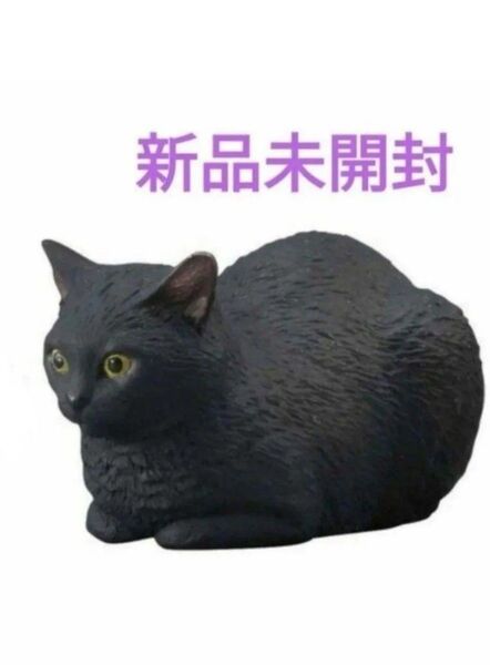 猫フィギュア ミニチュア 森口修 黒猫 猫 ネコ ねこ 置物 ねこぶそう インテリア