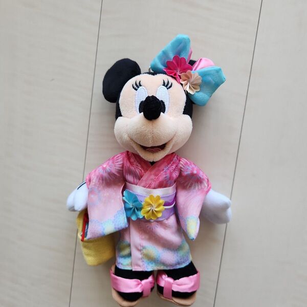ミニーマウス 浴衣 ぬいぐるみ ディズニーリゾート