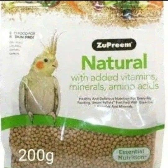 ズプリーム ナチュラルМ オカメインコ 200g