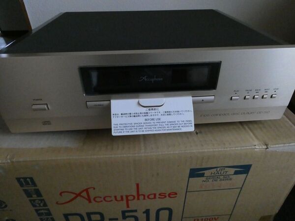 Accuphase CDプレーヤー DP-510 アキュフェーズ 箱 付属品有り