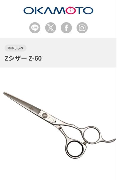 美品 左利き用シザー ヘアカットハサミ プロ仕様 日本製 セルフ散髪 ステンレス