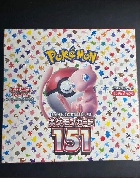 ポケモンカード 強化拡張パック ポケモンカード151 1BOX シュリンク付き