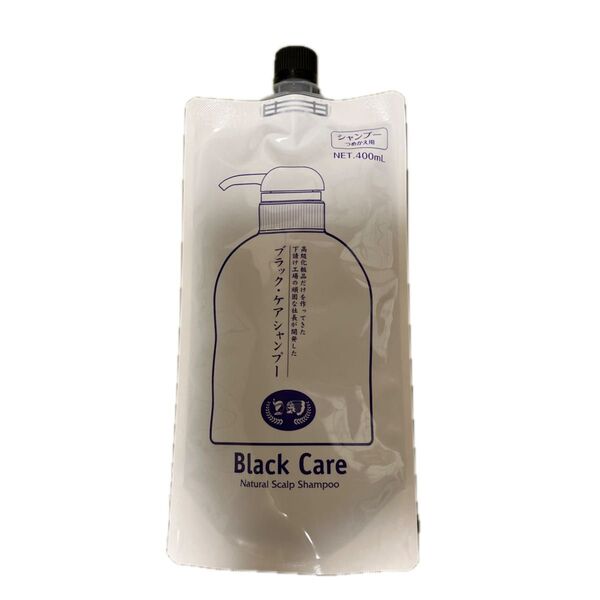ブラックケアシャンプーNatural Garden ナチュラルガーデンBlack Care つめかえ用 400ml