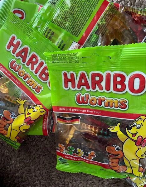 ハリボー HARIBO ワームスグミ 12袋