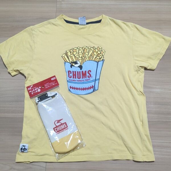 チャムス Tシャツ サイズМ ポテト おまけ付き 半袖 白
