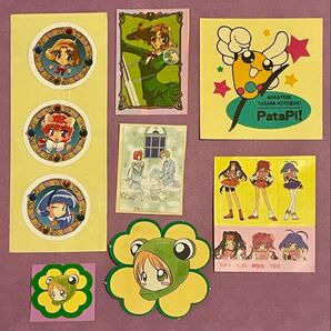 1990年代なかよし付録 シール切抜き