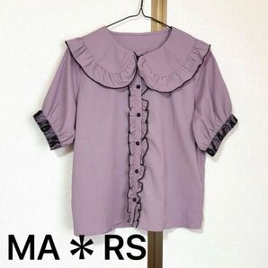 ★美品★MARS 半袖 フリル ブラウス Fサイズ 量産型 地雷系