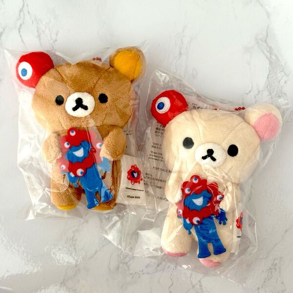 EXPO2025 ぶらさげぬいぐるみ リラックマ コリラックマ ミャクミャク 大阪関西万博 完売品 キーホルダー マスコット