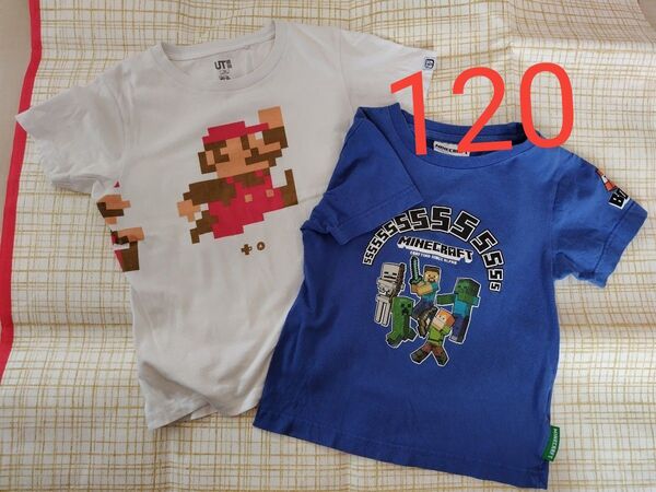 半袖 Tシャツ ユニクロ マリオ マインクラフト