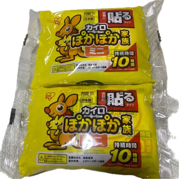 貼るカイロミニ 20枚 使用期限28年6月、29年6月 10枚ずつ 新品未使用 ぽかぽか