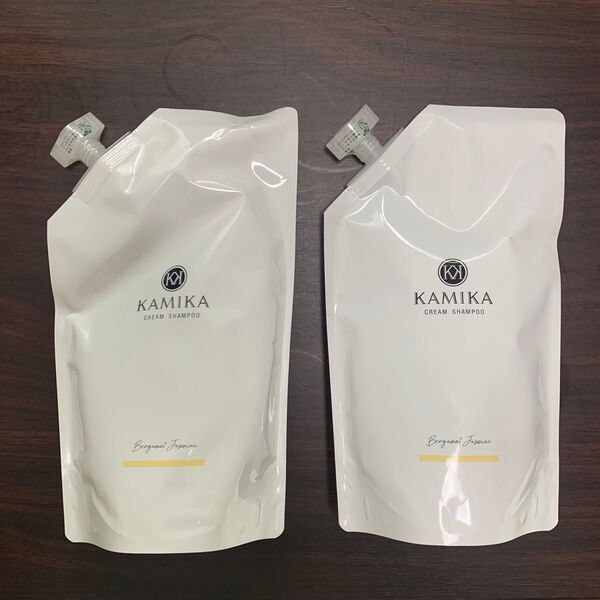 KAMIKA オールインワン クリームシャンプー 詰め替え×2個