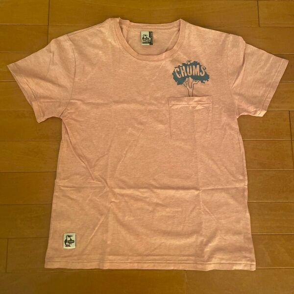CHUMS Tシャツ ピンク