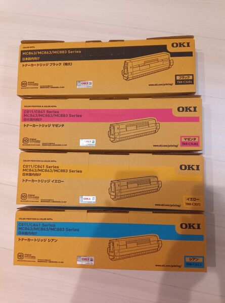 ★新品未開封★OKI トナーカートリッジ 4色セット