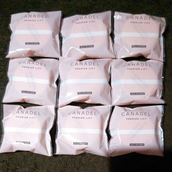 カナデルCANADEL プレミアリフトオールインワン 10g 9個。