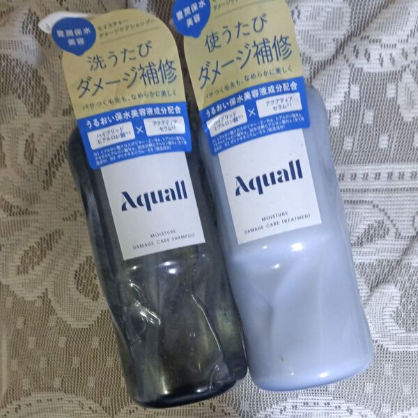 Aquall モイスチャーダメージケア シャンプー/トリートメントセット 未使用・新品
