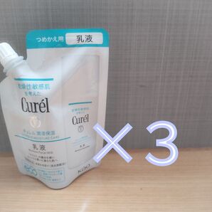 キュレル 潤浸保湿 乳液 つめかえ用 100ml 3点