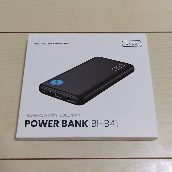 INIU POWER BANK BI-B41 モバイルバッテリー ブラック