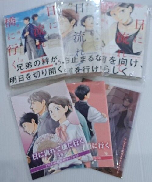 日に流れて橋に行く 日高ショーコ 第5、6、7巻 アニメイト特典リーフレット付き 新品未開封