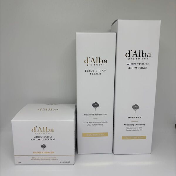 【新品未開封】d'Alba ダルバ クリーム スプレーセラム トナー3点セット