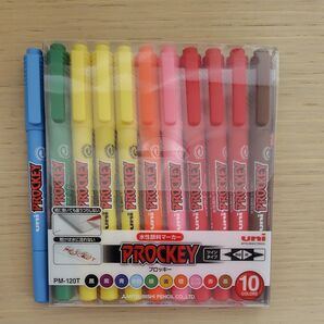 三菱鉛筆・uni・プロッキー ツインタイプ・水性顔料マーカー 11本