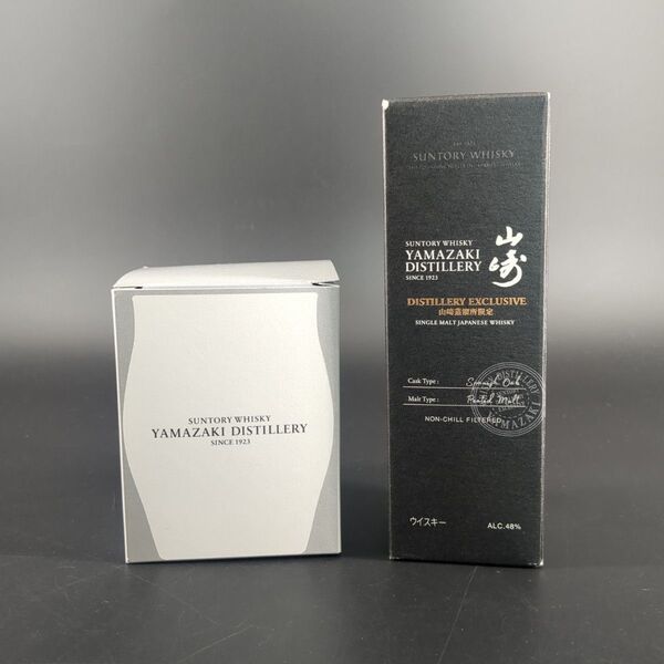 【新品】山崎蒸溜所限定ウイスキー 180ml ハーフロックグラス