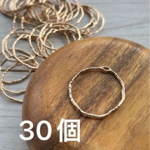 401【レジン レジン枠 空枠 チャーム】輪っか フープ 金属チャーム デコパーツ