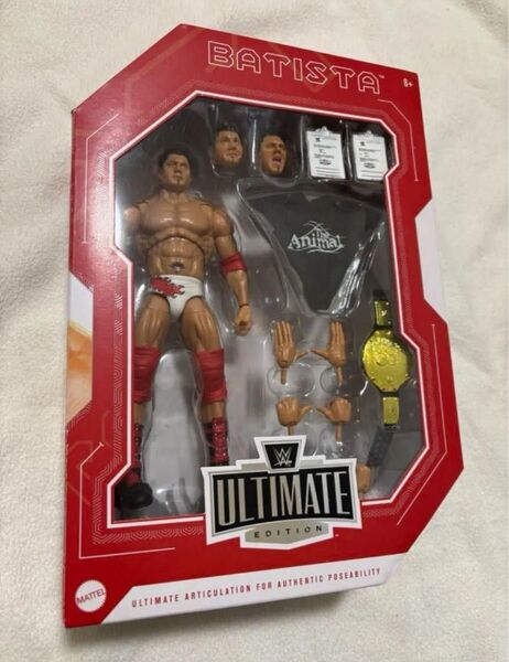 WWE Batista バチスタ 日本未発売 US限定 フィギュア リング 新品 マテル プロレス アルティメット