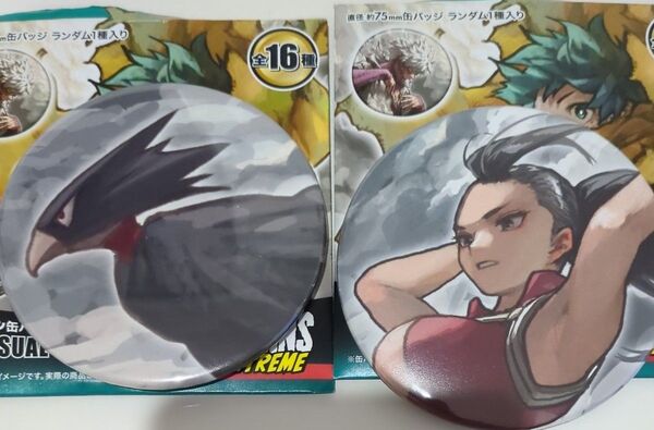 僕のヒーローアカデミア コレクション缶バッジ2個セット