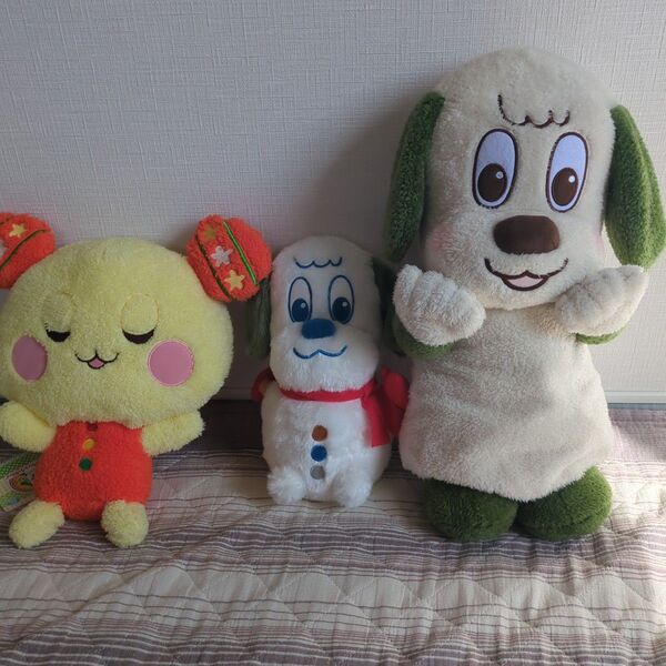 いないいないばあ ワンワン ギガジャンボえへへ ぬいぐるみ うーたん 3体