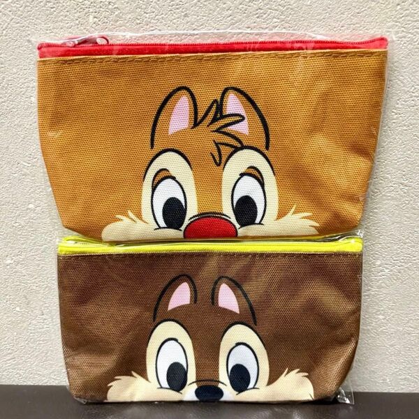 【新品・未使用】 チップとデール ポーチ チップのみ ディズニー タグ付き