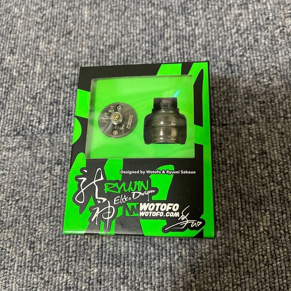 龍神 ryujin rda wotofo アトマイザー vape 電子タバコ 【中古】