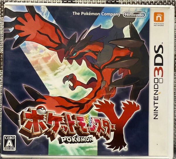 【ソフトなし】3DS ポケットモンスターY 空箱 外箱 箱のみ