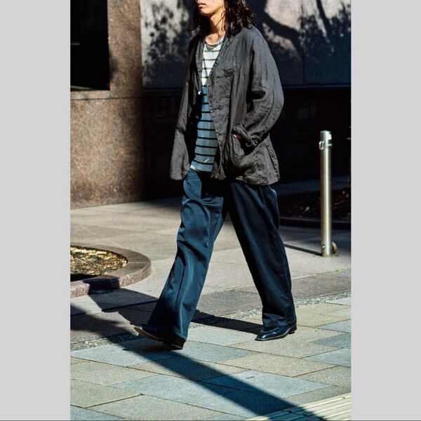 25SS maatee&sons ドS LINEN GARMENT DYED 無双ジャケット マーティーアンドサンズ テーラード