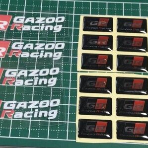 トヨタGR 転写ステッカー4p55ミリ×10ミリ&立体成型ステッカー18pセット。激安価格値引き交渉不可。