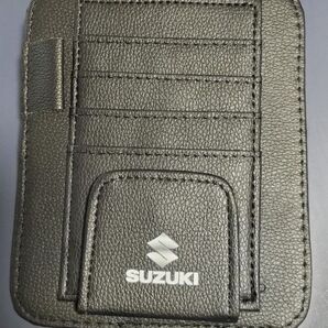 スズキ レザー サンバイザーカードホルダー。激安価格値引き交渉不可。