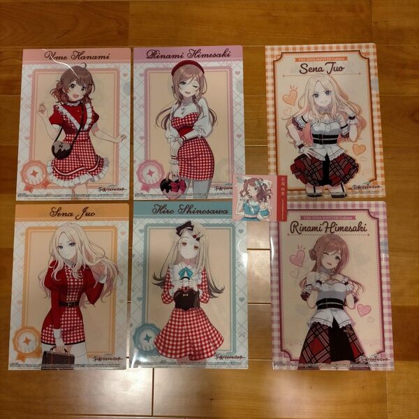学園アイドルマスター 学マス ローソン限定 クリアファイル ステッカー