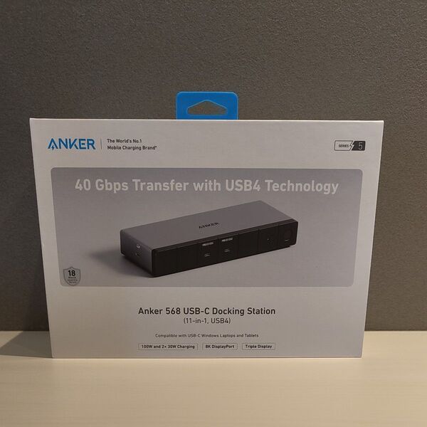 美品 Anker 568 USB-C ドッキングステーション 11-in-1