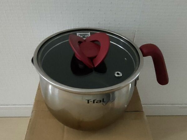 T−fal マルチポット 16cm ルージュ 片手鍋 ティファール IH 直火